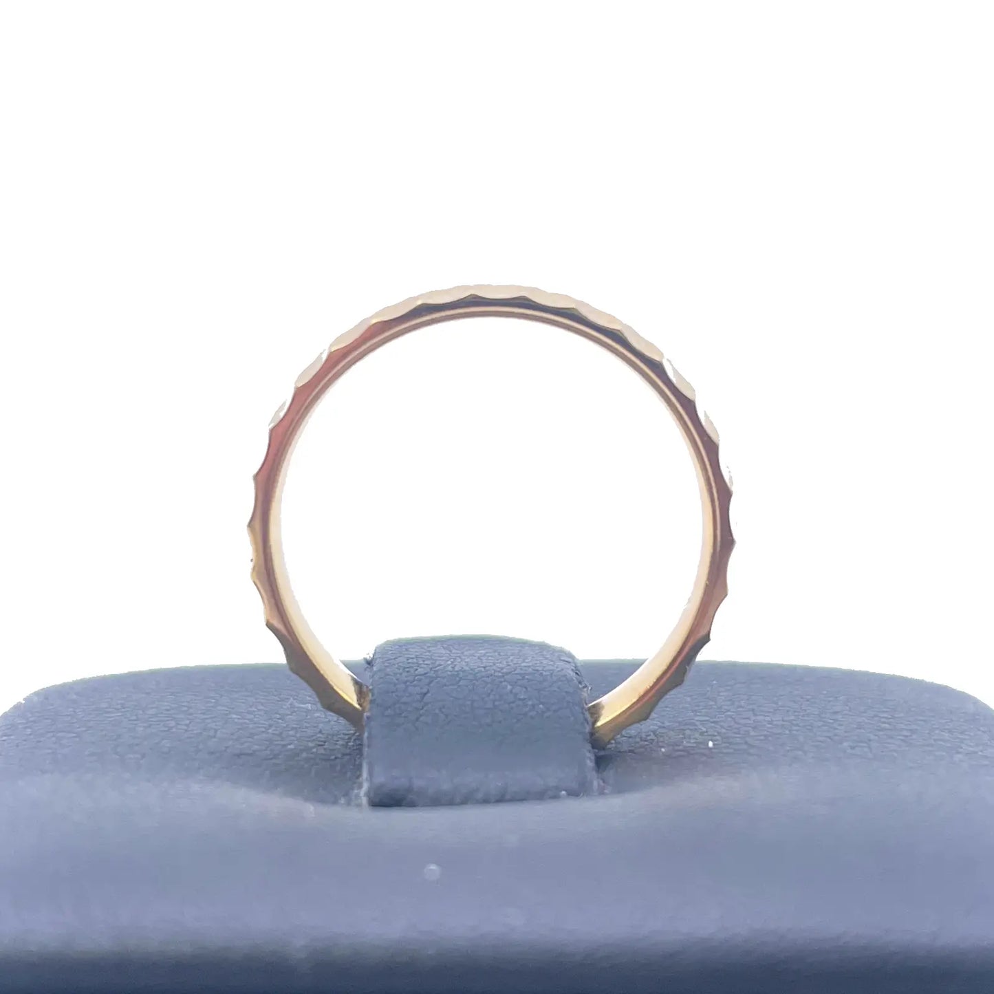 22ct Yellow Gold Unique Diamond Cut High Polished Women's Band 3.5mm  Diamond Bracelets
